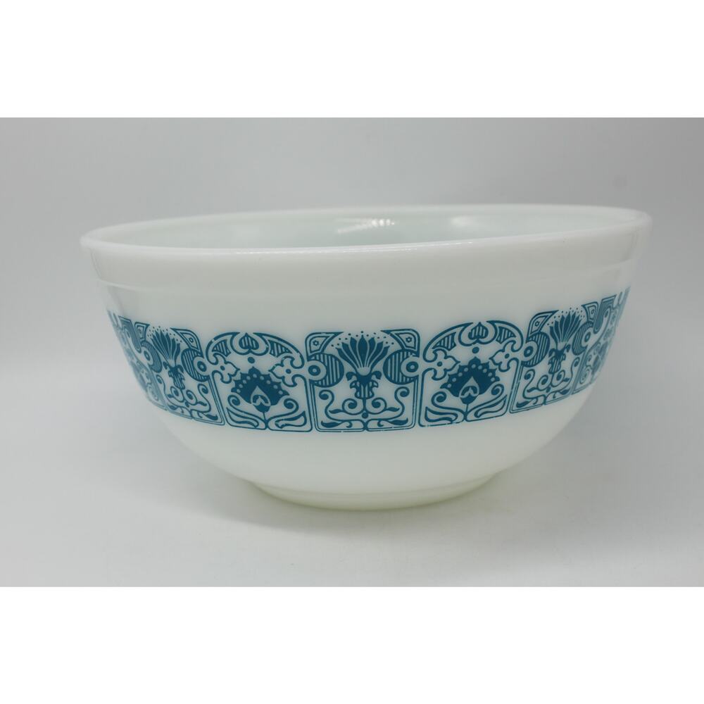 Vtg Pyrex Blue Horizon 403 2.5 QT Nesting Mixing Bowl Blue & White